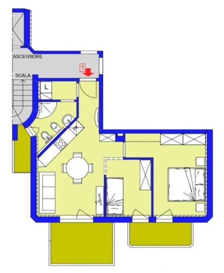Appartamento Life Direkt Am